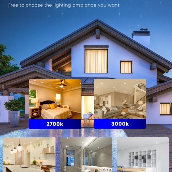 SunLake 12 Pack Recessed Lighting (6 boxes in total available) DO YOUR HOME GOOD - Picture 5 of 16